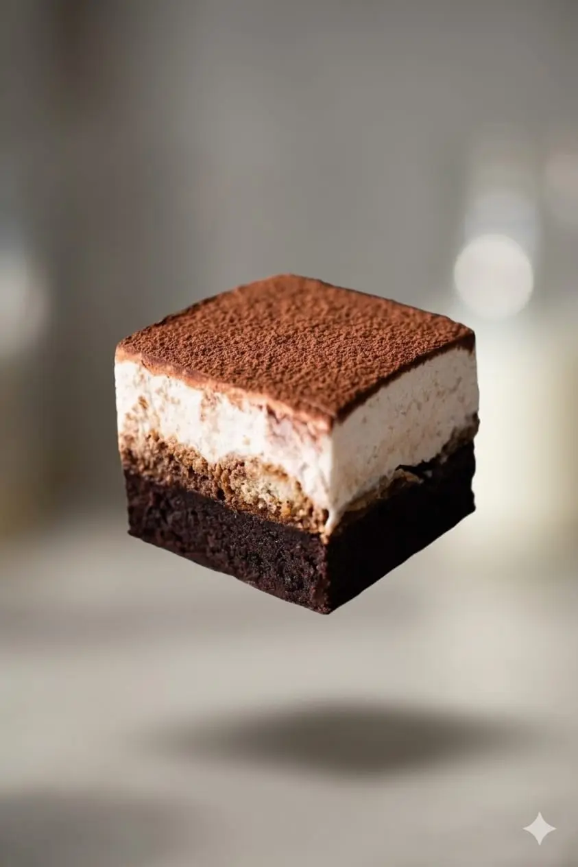 Brownie Tiramisú
